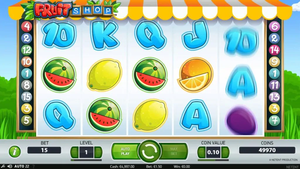 Como Jogar Fruit Shop?