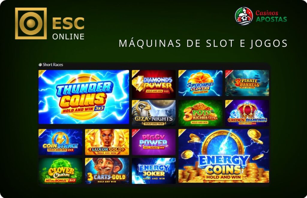 esc casino Melhores jogos