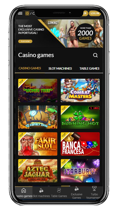 esc casino Aplicação móvel